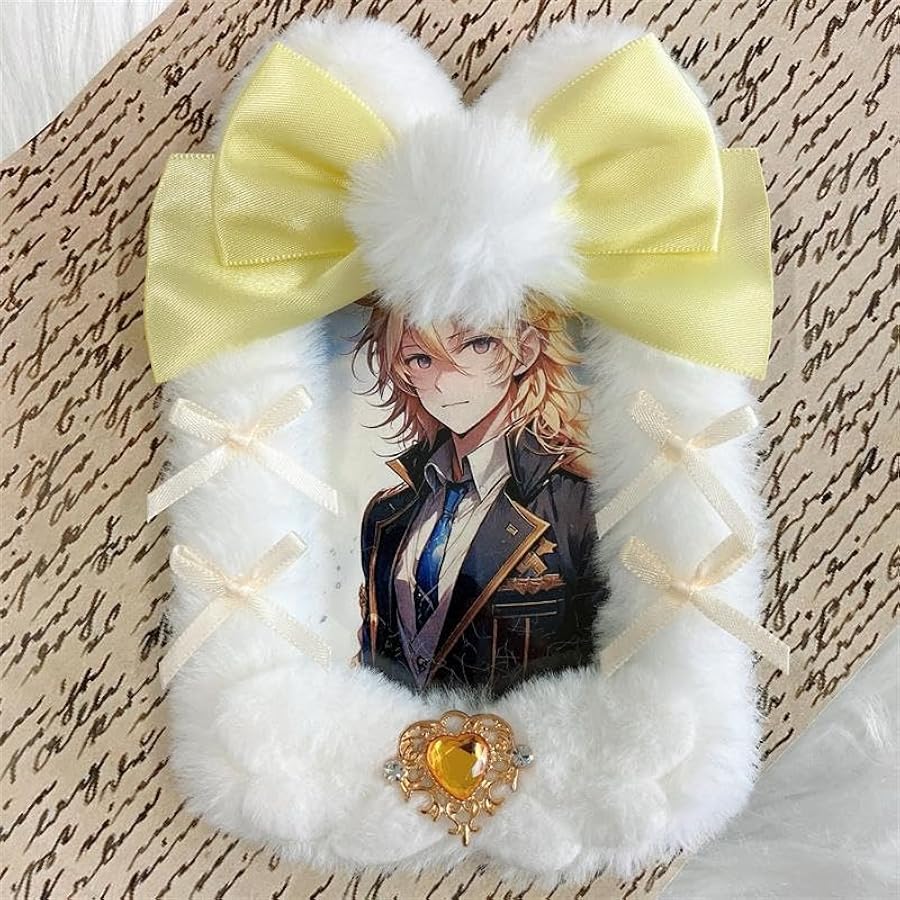 Amazon.co.jp: G.triGer 猫耳付きふわふわトレカケース 韓国